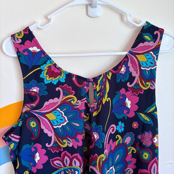 Soft Surroundings Rosalia Maxi Dress Womens Large Multicolor Paisley NWT - Picture 8 of 8